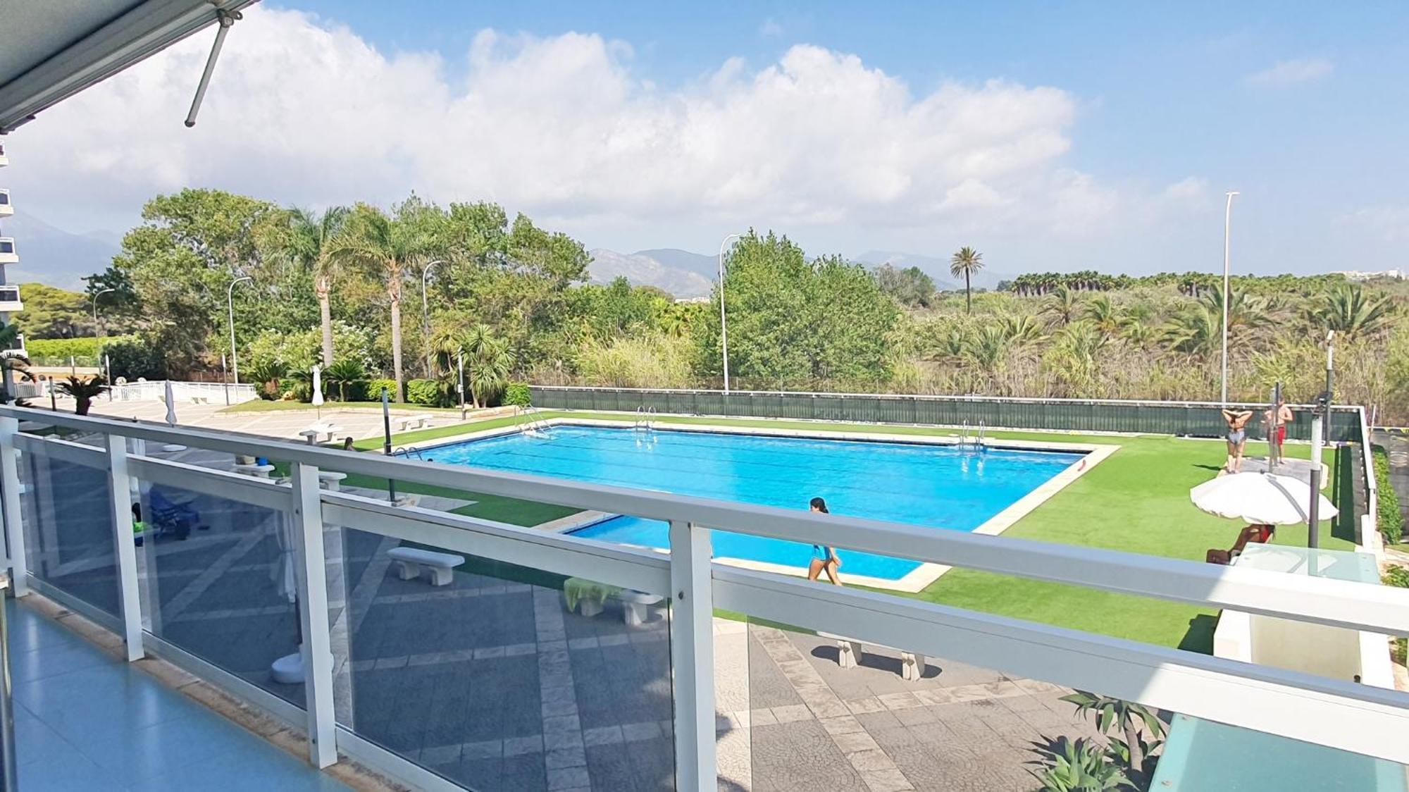 Aigua Blava Primera Linea - Alquiler Solo Familias Playa de Gandia エクステリア 写真