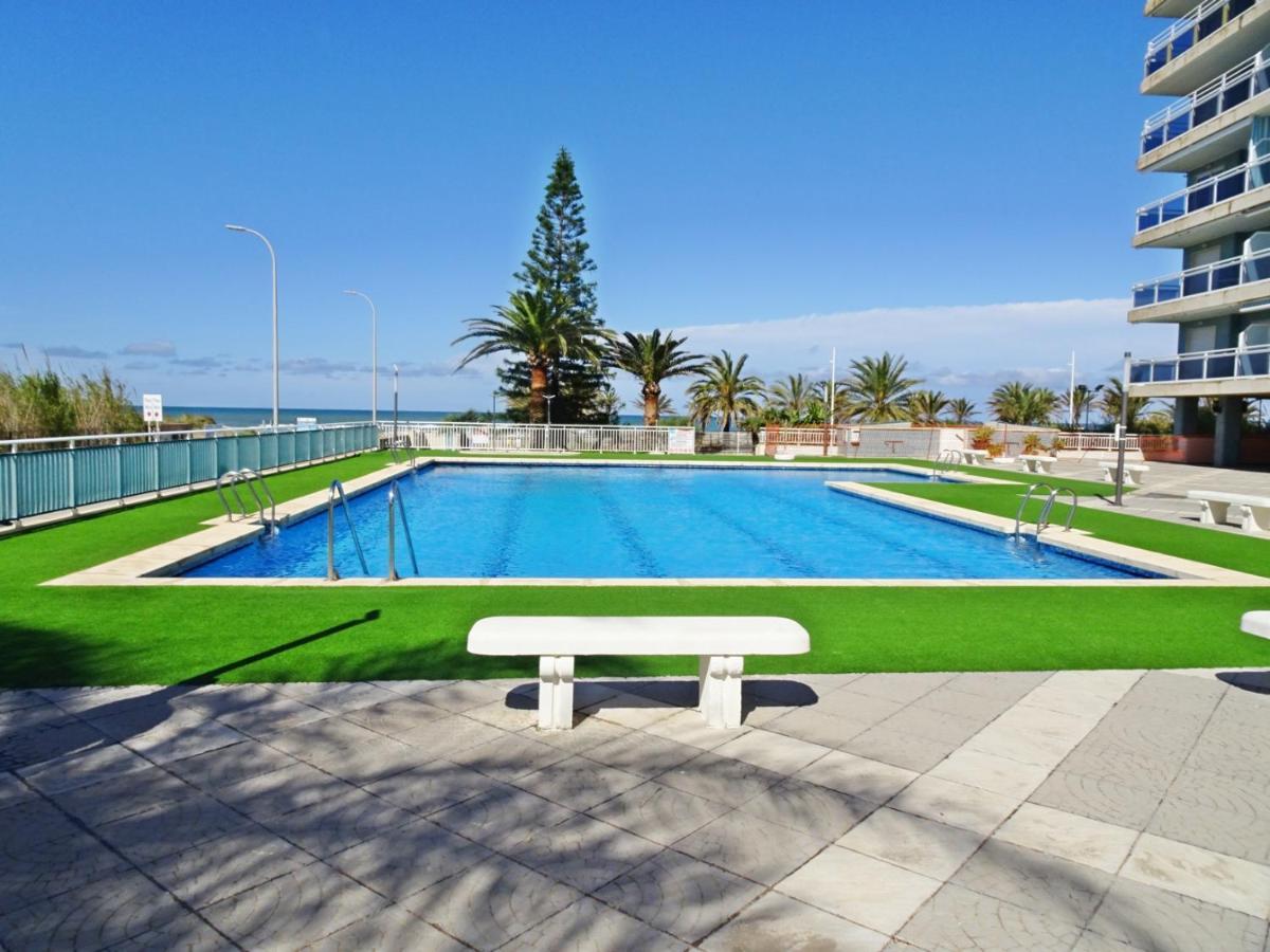 Aigua Blava Primera Linea - Alquiler Solo Familias Playa de Gandia エクステリア 写真