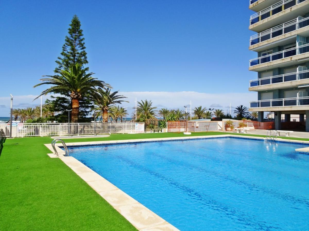 Aigua Blava Primera Linea - Alquiler Solo Familias Playa de Gandia エクステリア 写真