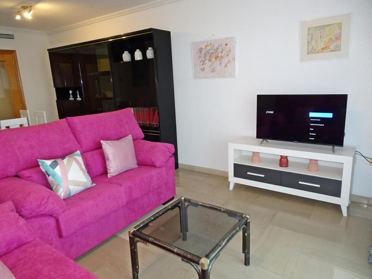 Aigua Blava Primera Linea - Alquiler Solo Familias Playa de Gandia エクステリア 写真
