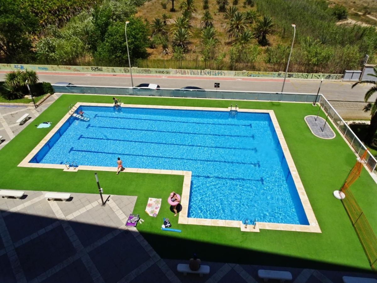 Aigua Blava Primera Linea - Alquiler Solo Familias Playa de Gandia エクステリア 写真