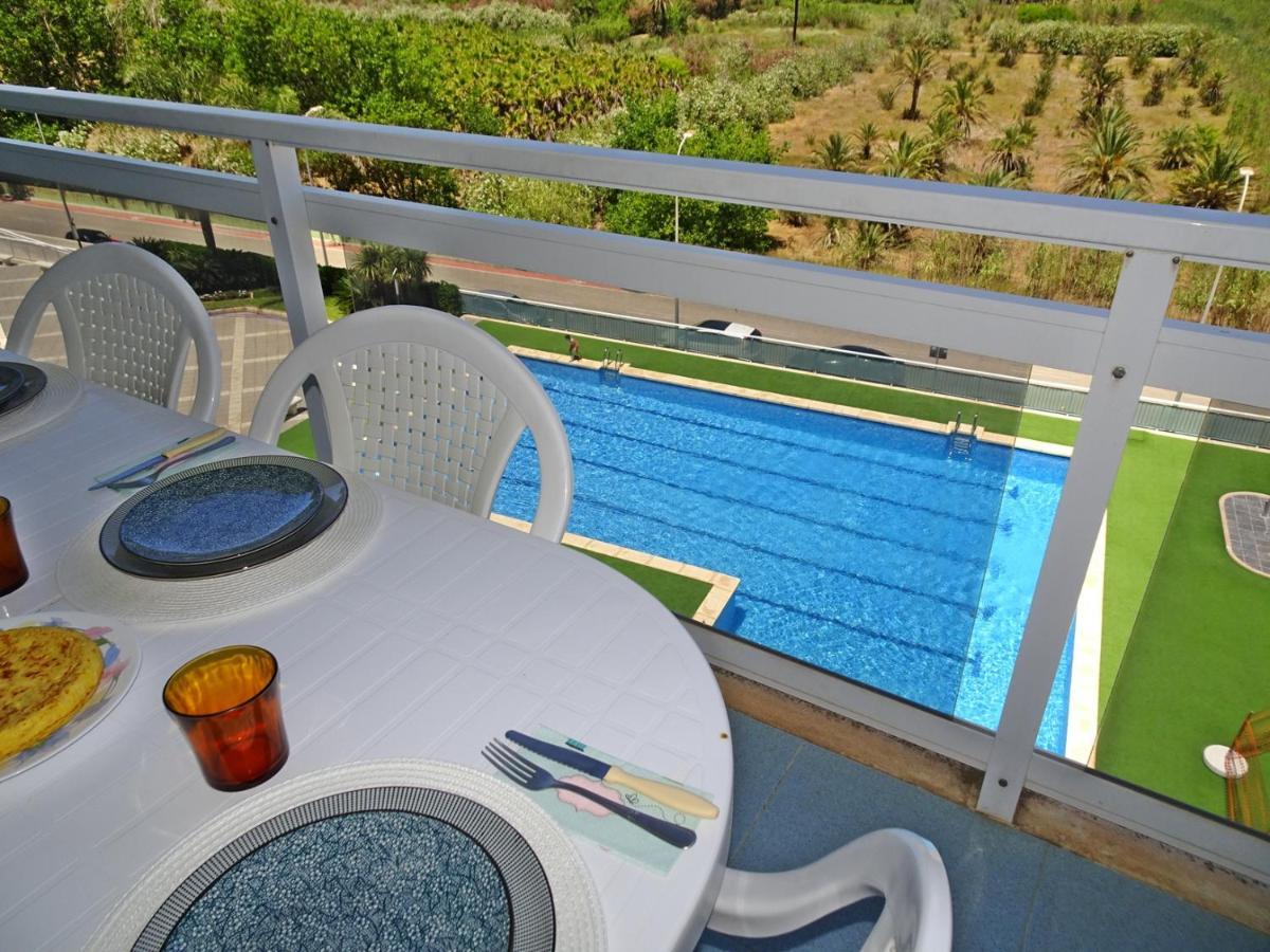 Aigua Blava Primera Linea - Alquiler Solo Familias Playa de Gandia エクステリア 写真